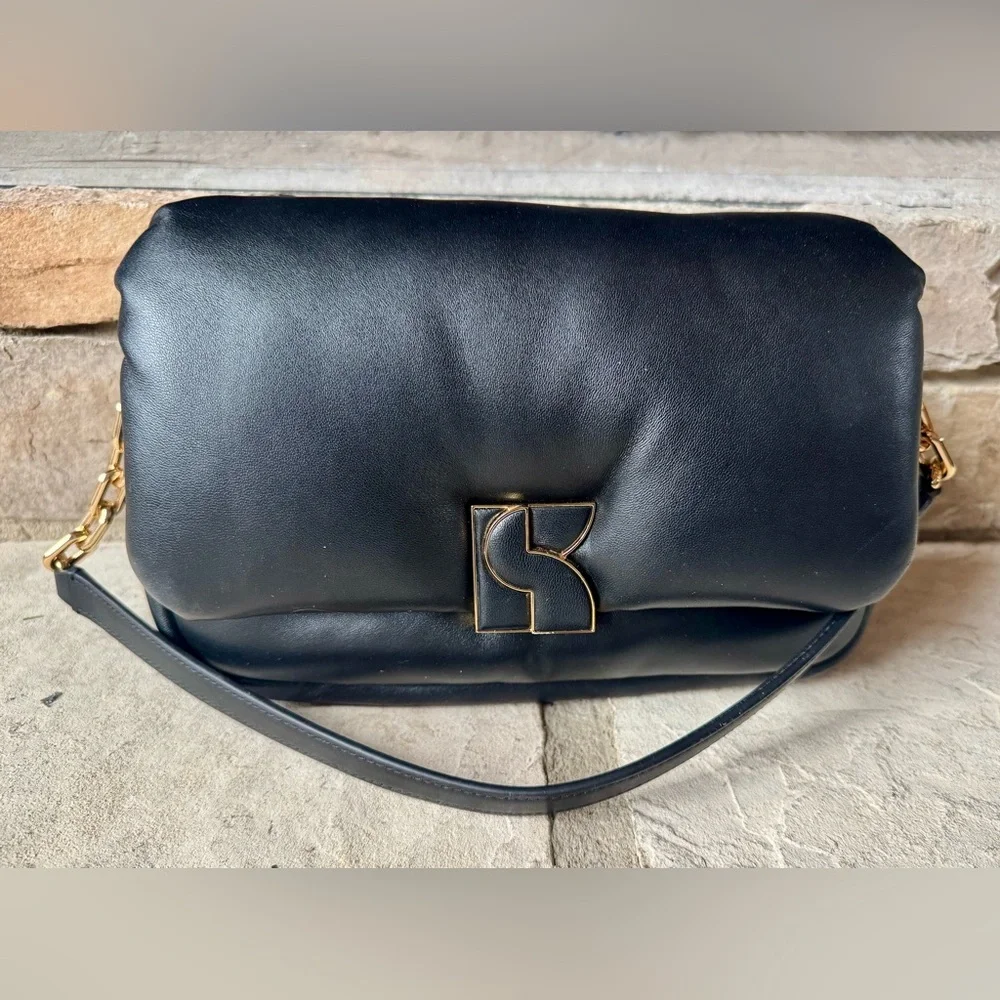 Kate Spade Dakota Puffy Leather Convertible Crossbody Bag - Picture 3 of 9